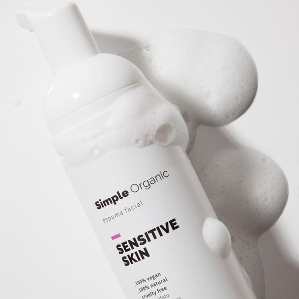 Espuma Facial Sensitive Skin-Skincare-Simple Organic