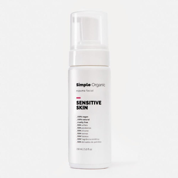 Espuma Facial Sensitive Skin-Skincare-Simple Organic