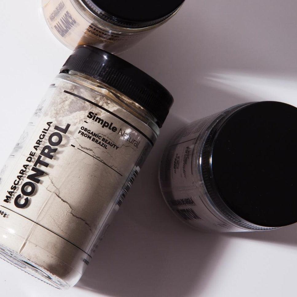 Máscara de Argila Control-Skincare-Simple Organic