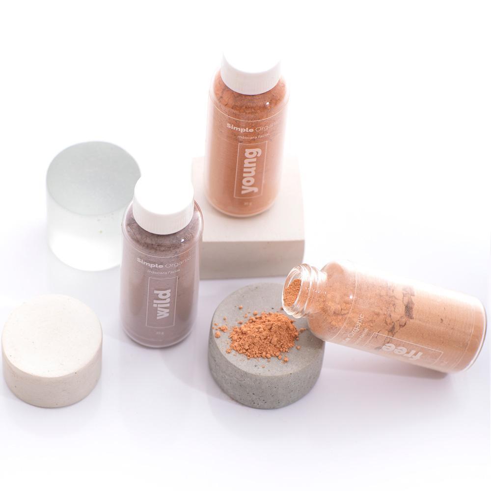 Máscara de Argila Wild-Skincare-Simple Organic