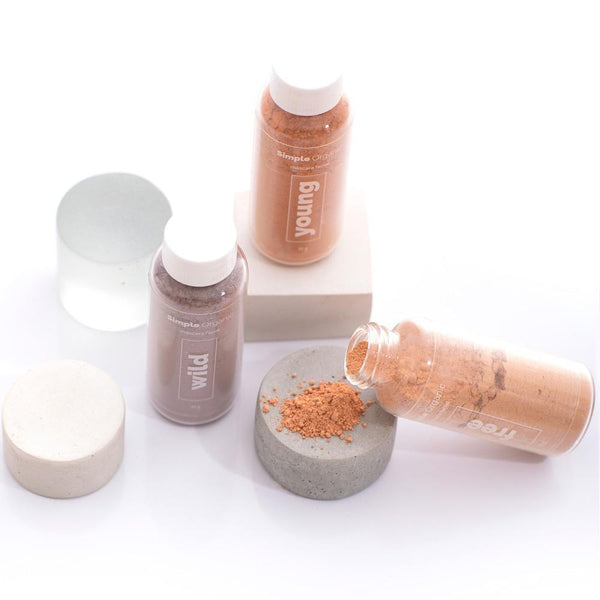 Máscara de Argila Wild-Skincare-Simple Organic