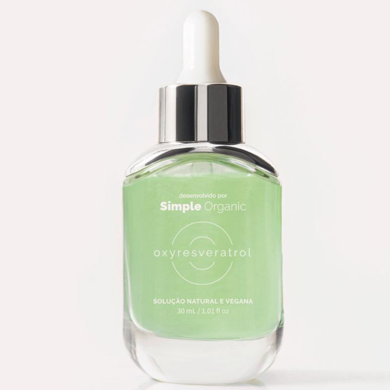 Solução OXYresveratrol-Skincare-Simple Organic