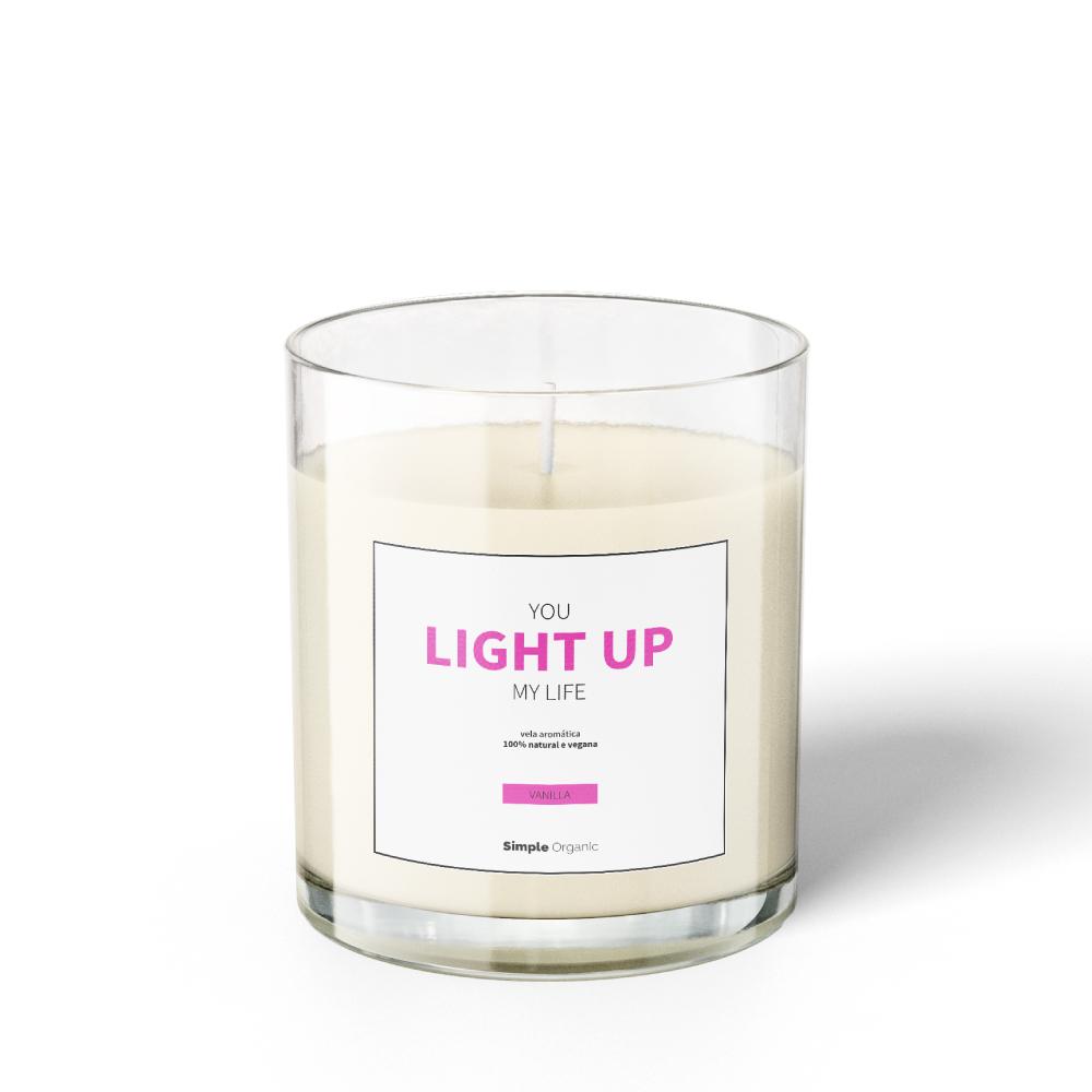 Vela Light Up - VANILLA-Acessórios-Simple Organic